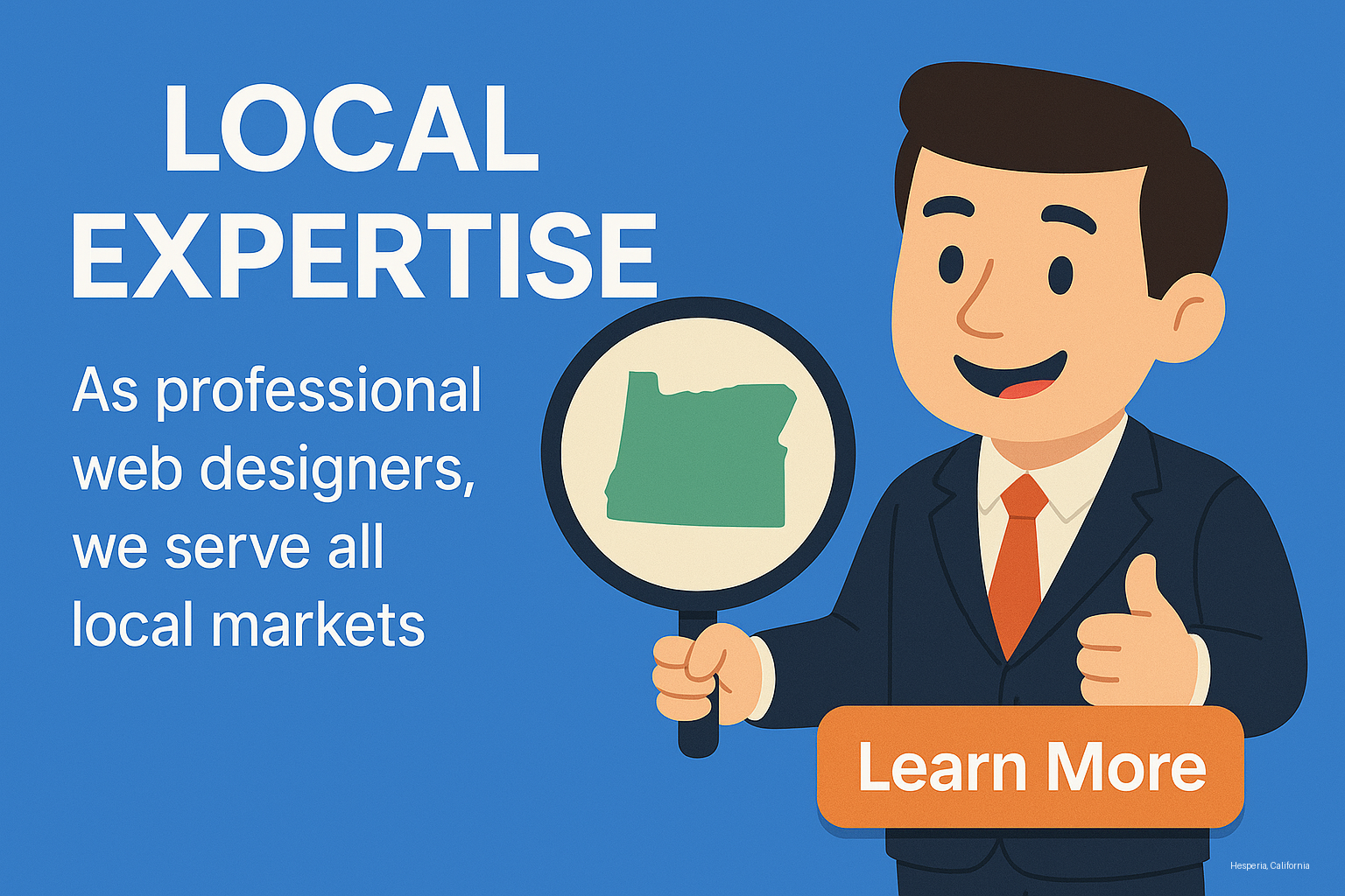 Local Hesperia, California Web Design